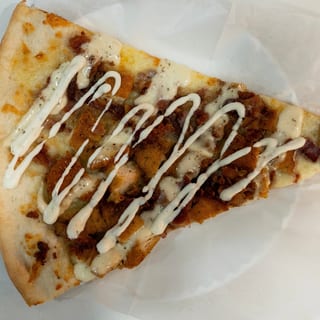Chicken Bacon Ranch Pizza Slice