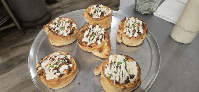 Chicken Bacon Ranch Pinwheel.