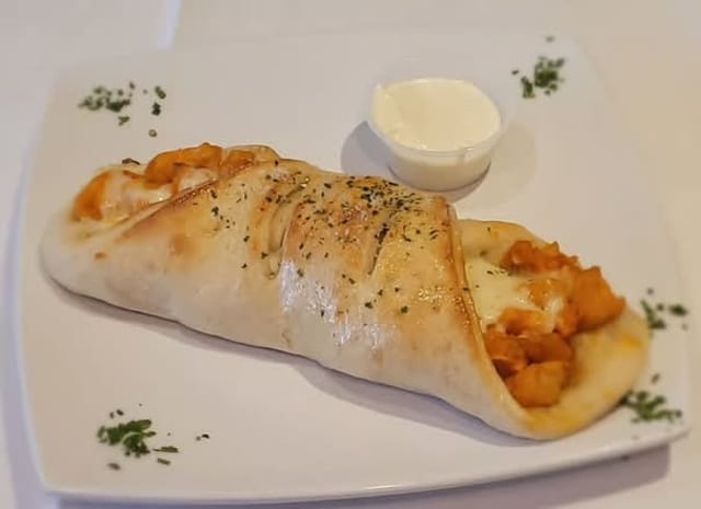 Buffalo Chicken Roll.