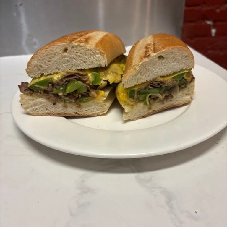 Indulge in Our Cheese Steak
