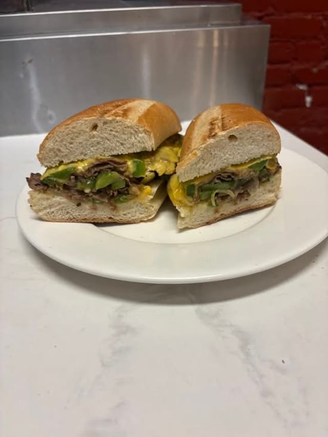 Philly Cheese Steak Hero.