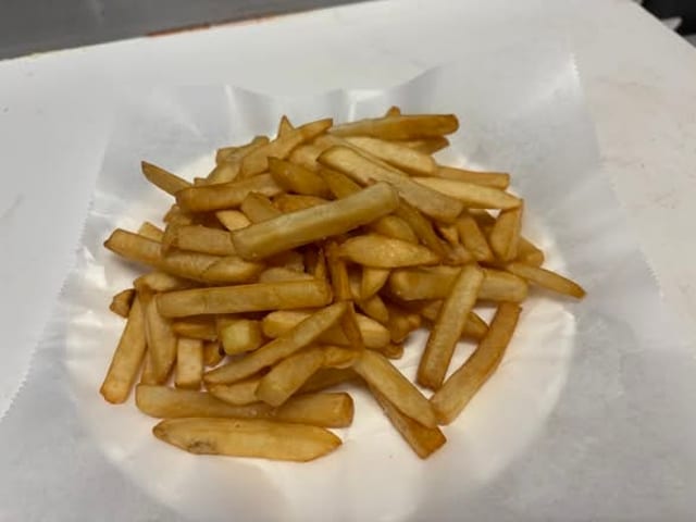 Half tray French fries.