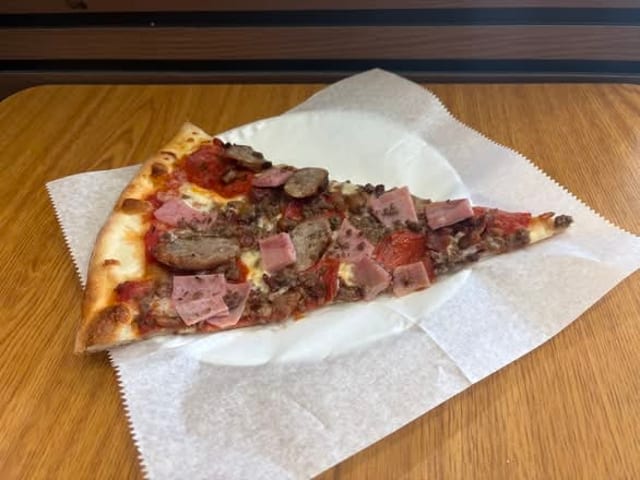 Meat Lovers Slice.